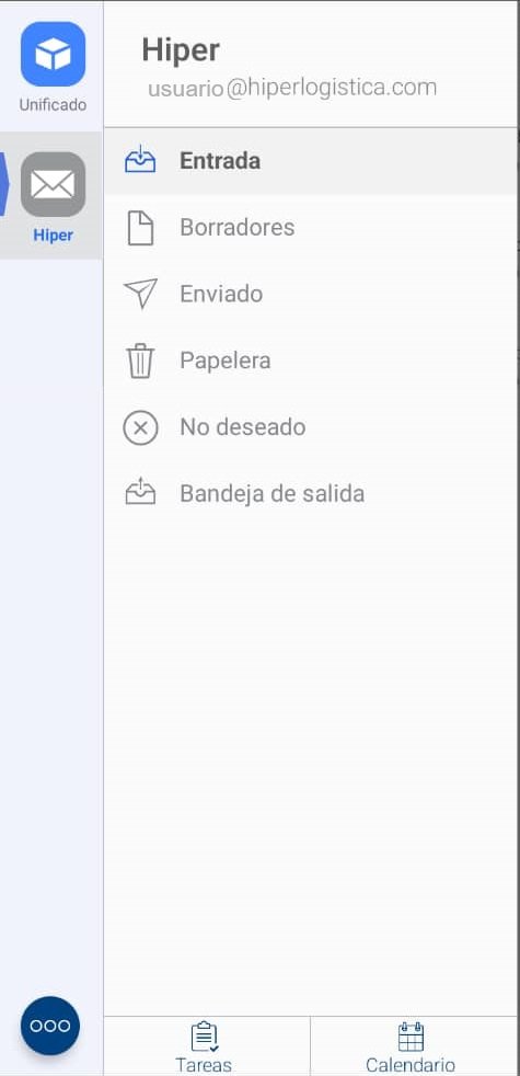 Figure 10 Active Mail. 