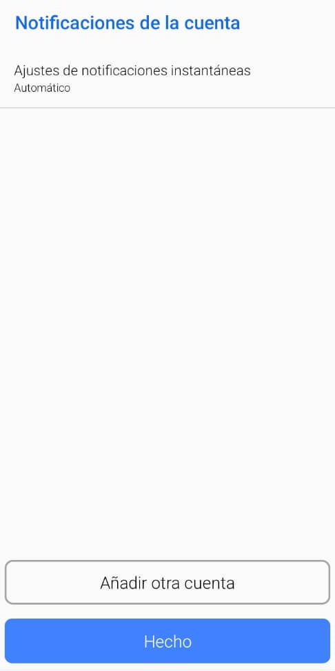Figure 9 Notification Settings. 
