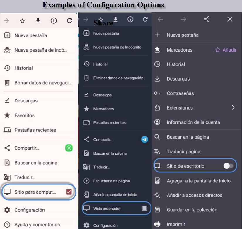 Figure 2 Desktop Mode. 