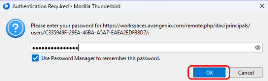 Password entry image