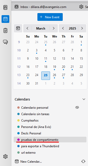 Calendar verification image