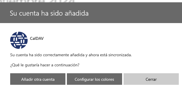 Figure 7 Finalizar la configuración. 